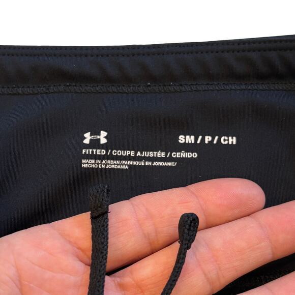 Under Armour Leggings Womens Size Small Black Fly Fast Launch Compression - Picture 5 of 10